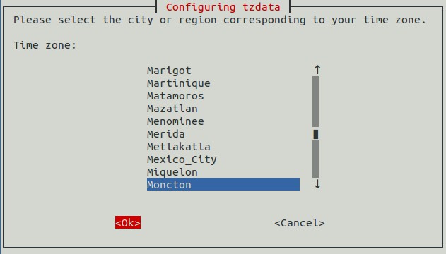 Change Timezone - Geographic Area