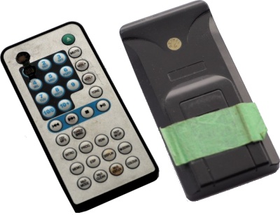 old IR remote